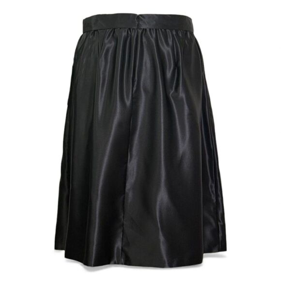 ALEX EVENINGS Plus Size Belted Satin A-Line Midi Skirt, NEW! Size 1X - Picture 4 of 7